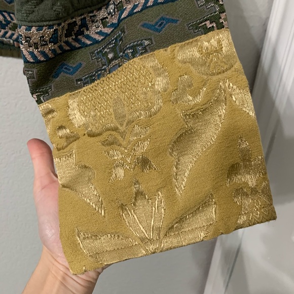 Vintage Western Aztec Print Cropped Jacket Blazer - Picture 6 of 7